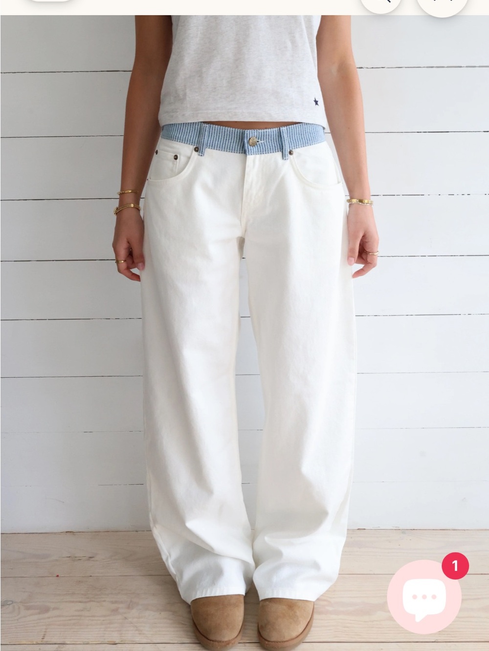 Studio Seven Joanie Jeans White